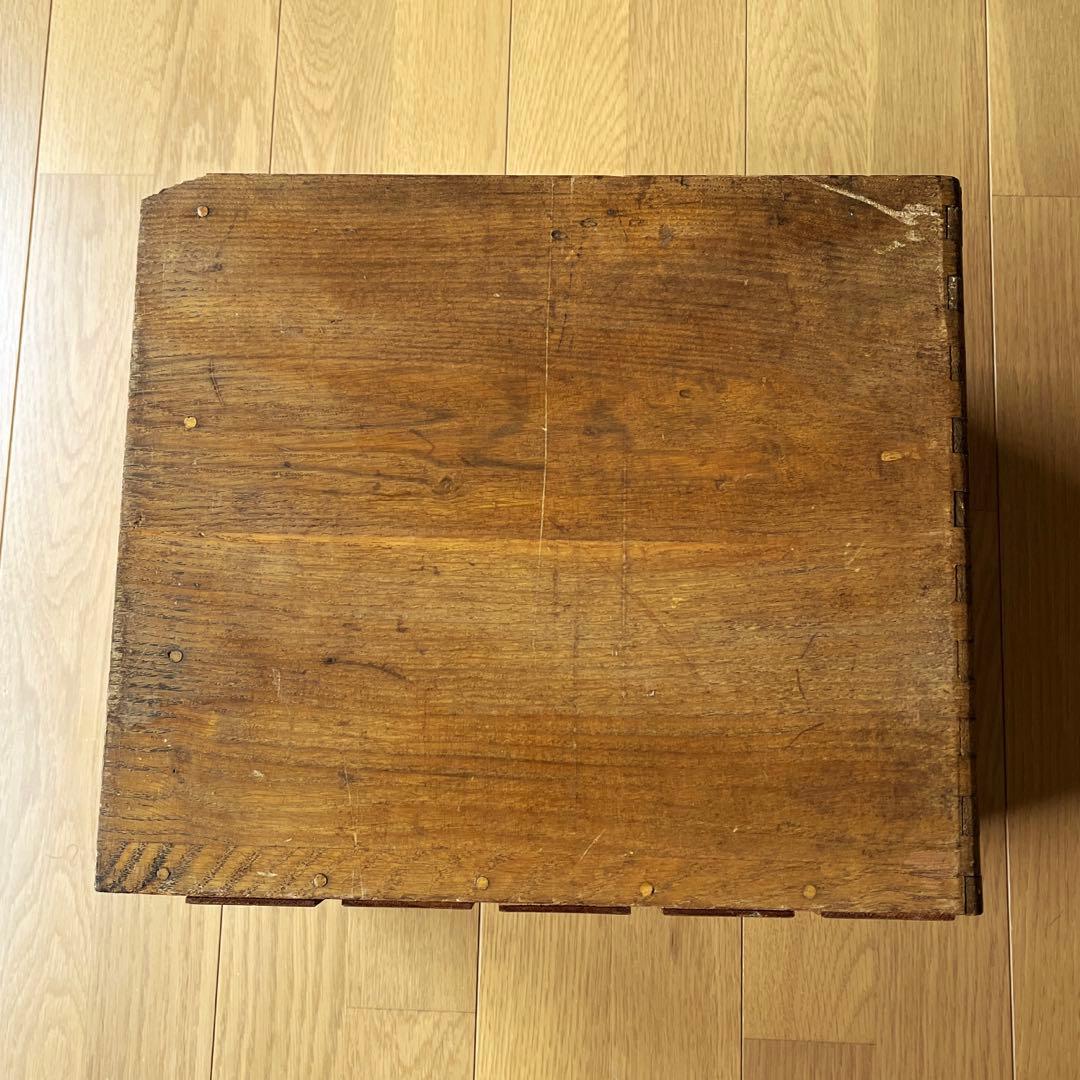 古道具　昭和レトロ　小引き出し　5杯　木製