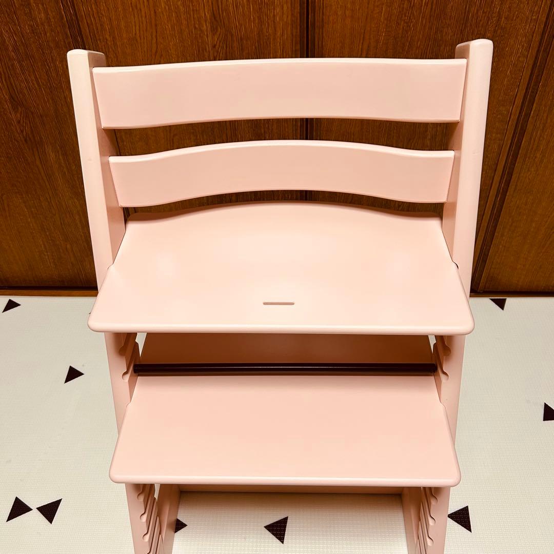 STOKKE TRIPP TRAPP セレーヌピンク テーブル・ベビーセット付き