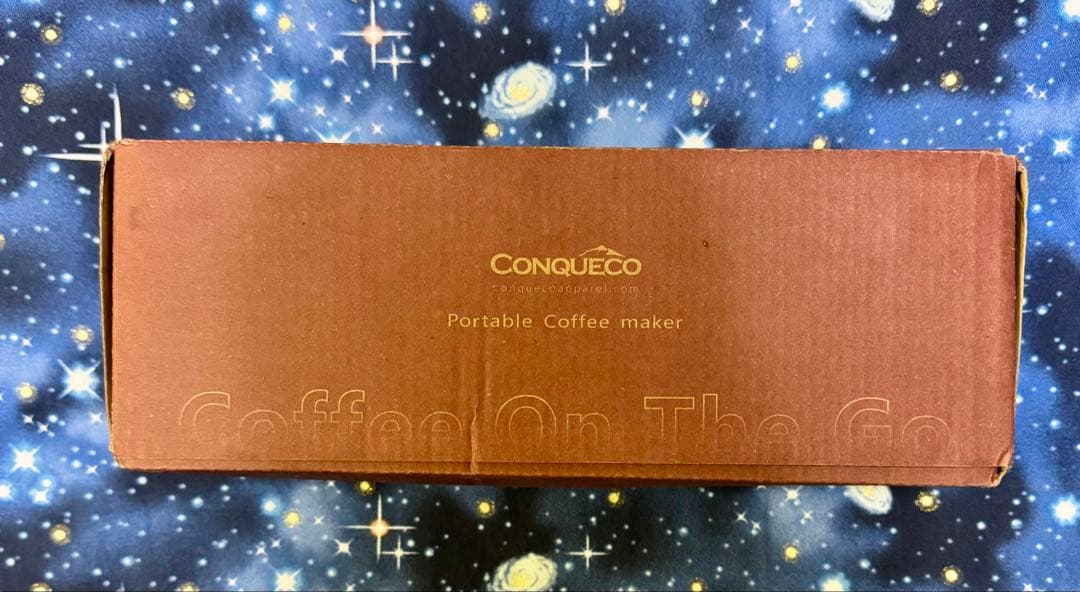 【新品未使用】 CONQUECO ポータブルエスプレッソマシーン