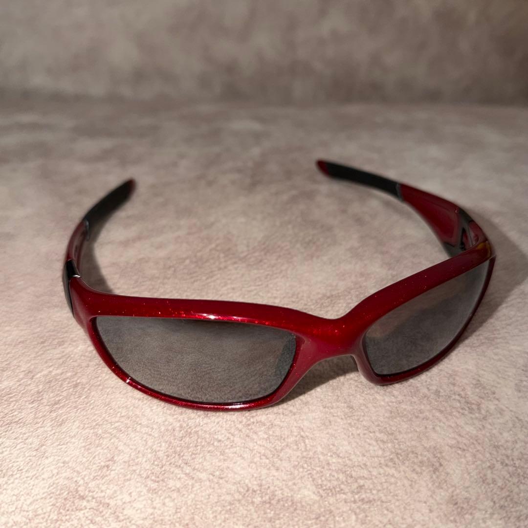【美品】OAKLEY（オークリー）　赤　サングラス
