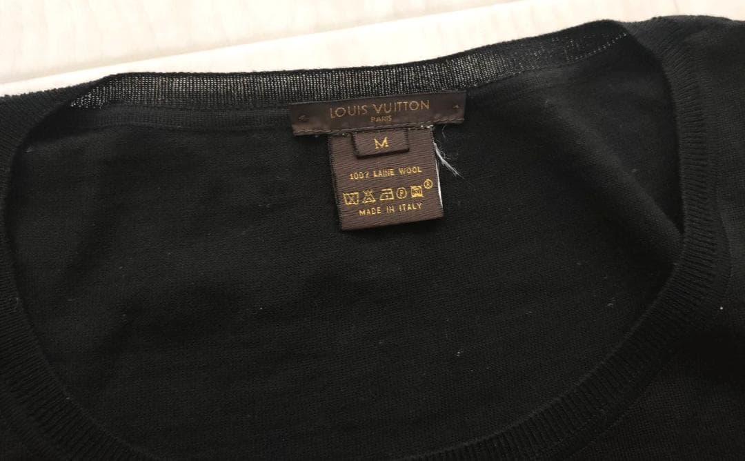 ルイ・ヴィトン LOUIS VUITTON ニット モノグラム ウール セーター