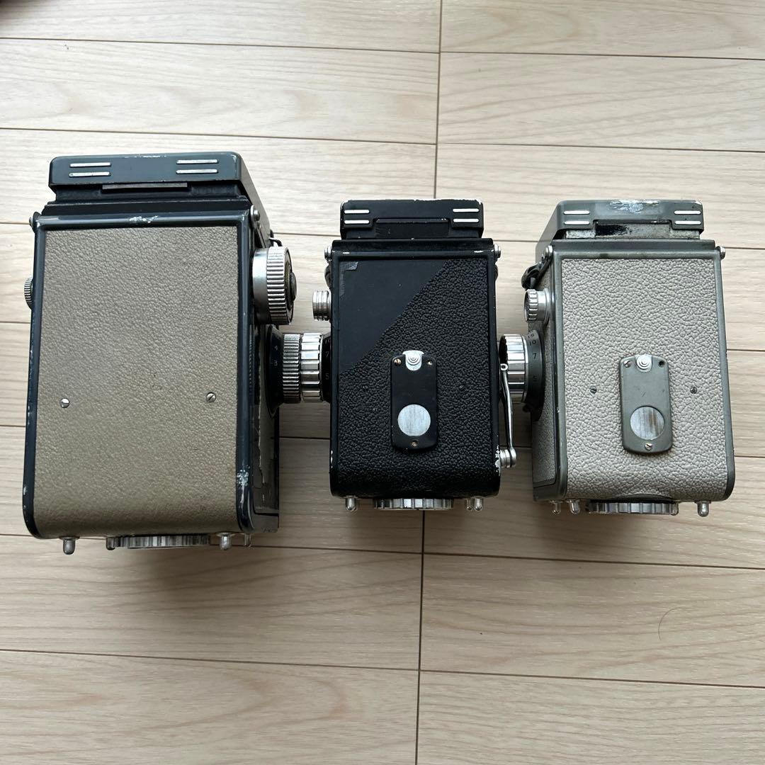 ジャンク 二眼レフカメラ 3台セット YASHICA D PRIMO JR