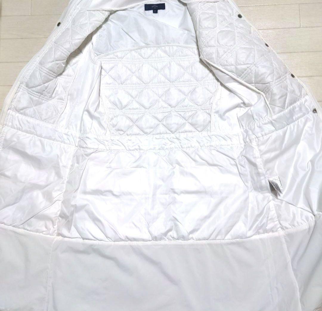 ドレミ　新品　キャロウェイ　中綿ワンピースМ　白　定価26400円