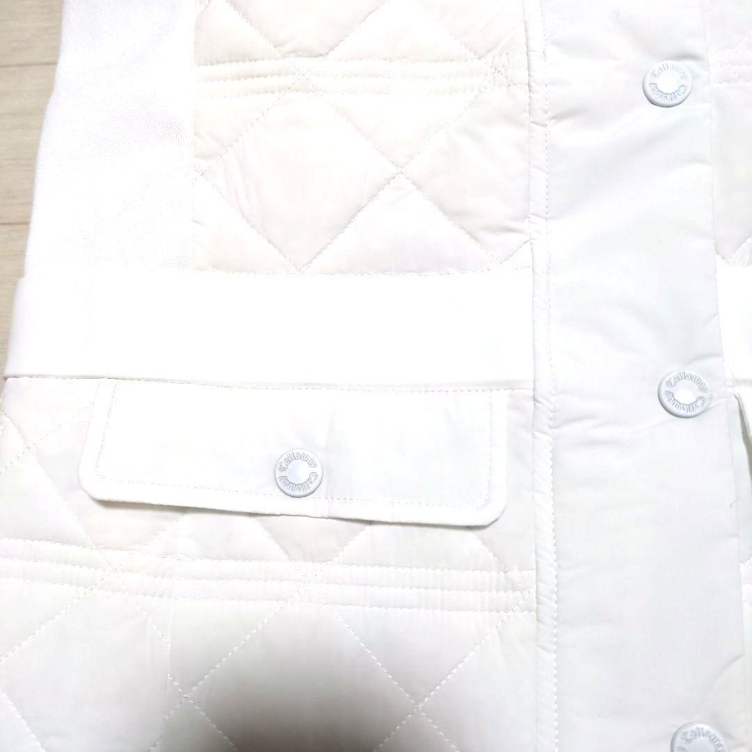 ドレミ　新品　キャロウェイ　中綿ワンピースМ　白　定価26400円