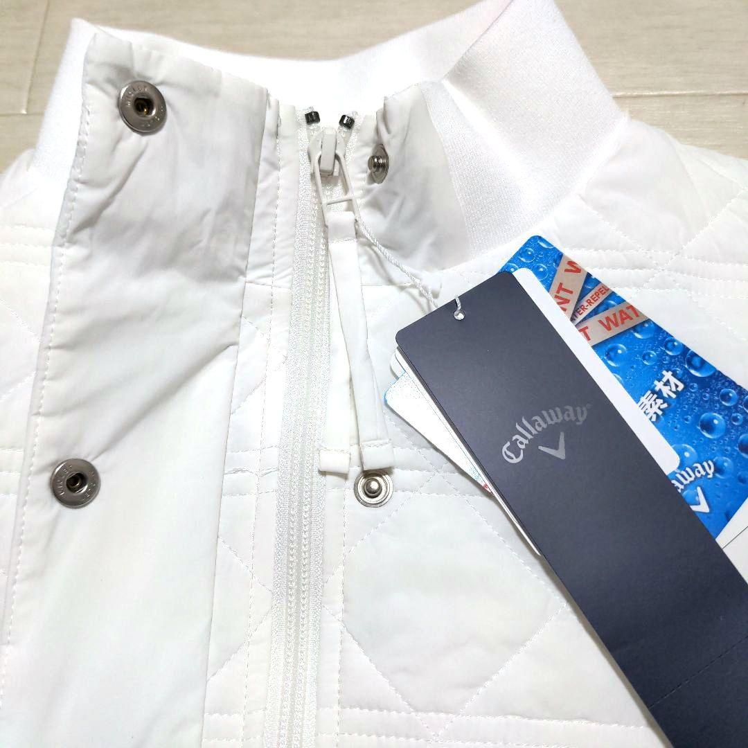 ドレミ　新品　キャロウェイ　中綿ワンピースМ　白　定価26400円