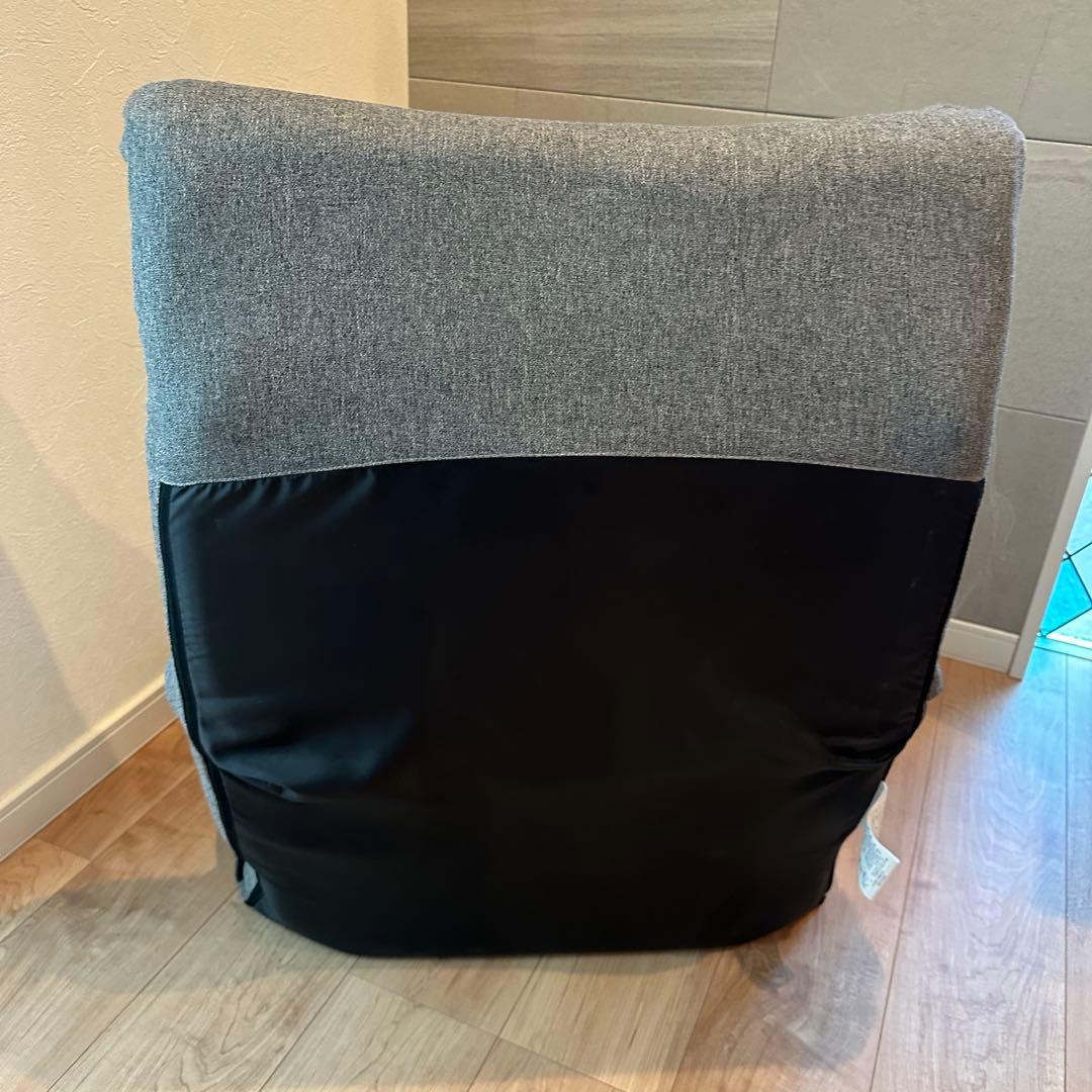 【超美品】ニトリ 座椅子・つながるハイバックポケットコイル座椅子 グレー