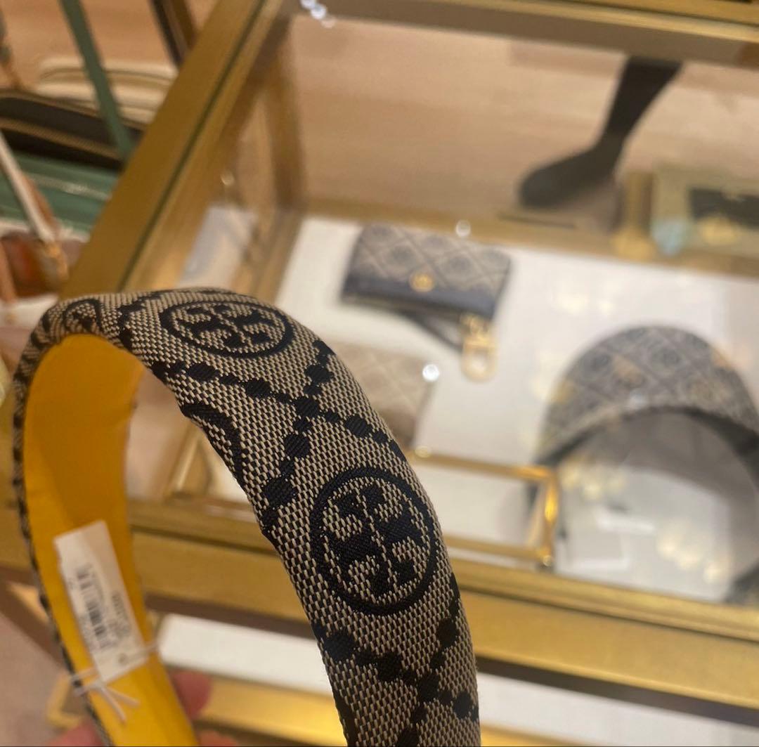 トリーバーチ ヘアバンド ネイビー系 N15003N