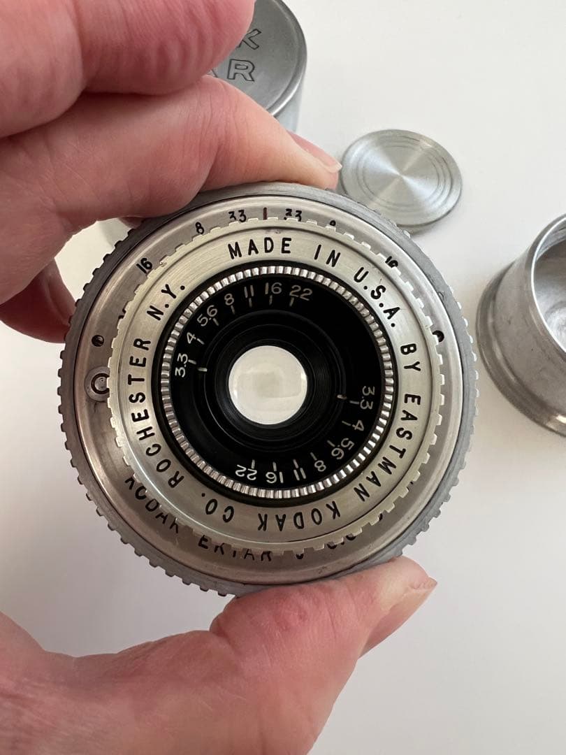 【希少】Kodak Ektra Ektar 35mm f/3.3 レンズ