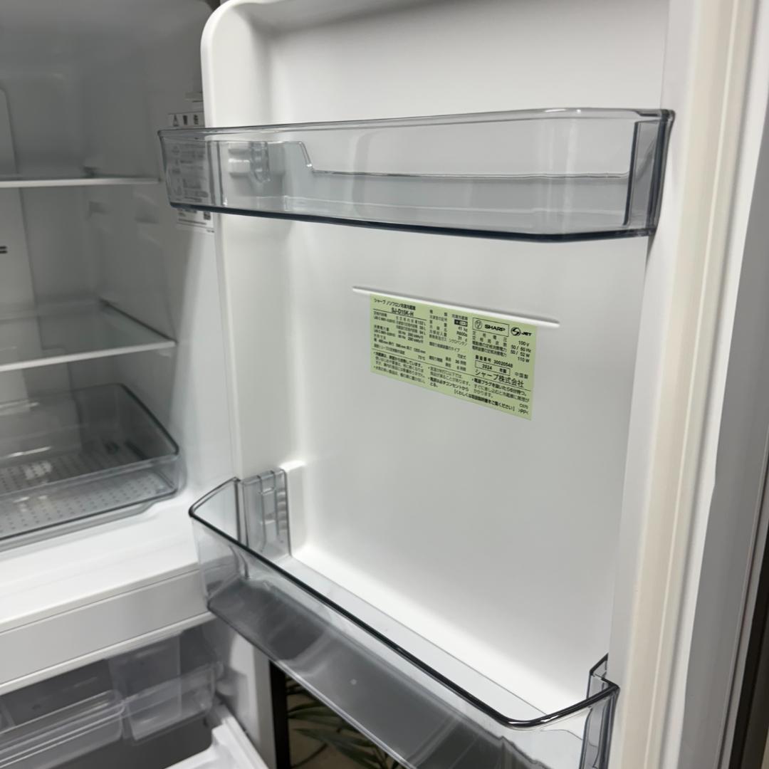 SHARP 冷蔵庫 小型 一人暮らし 152L 2024年製 KR0146
