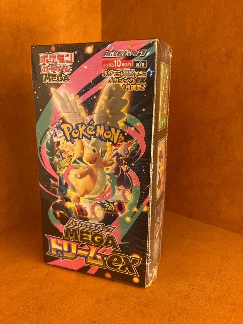 ポケモンカードゲームMEGAドリームEX 1BOX シュリンク付き新品未開封品