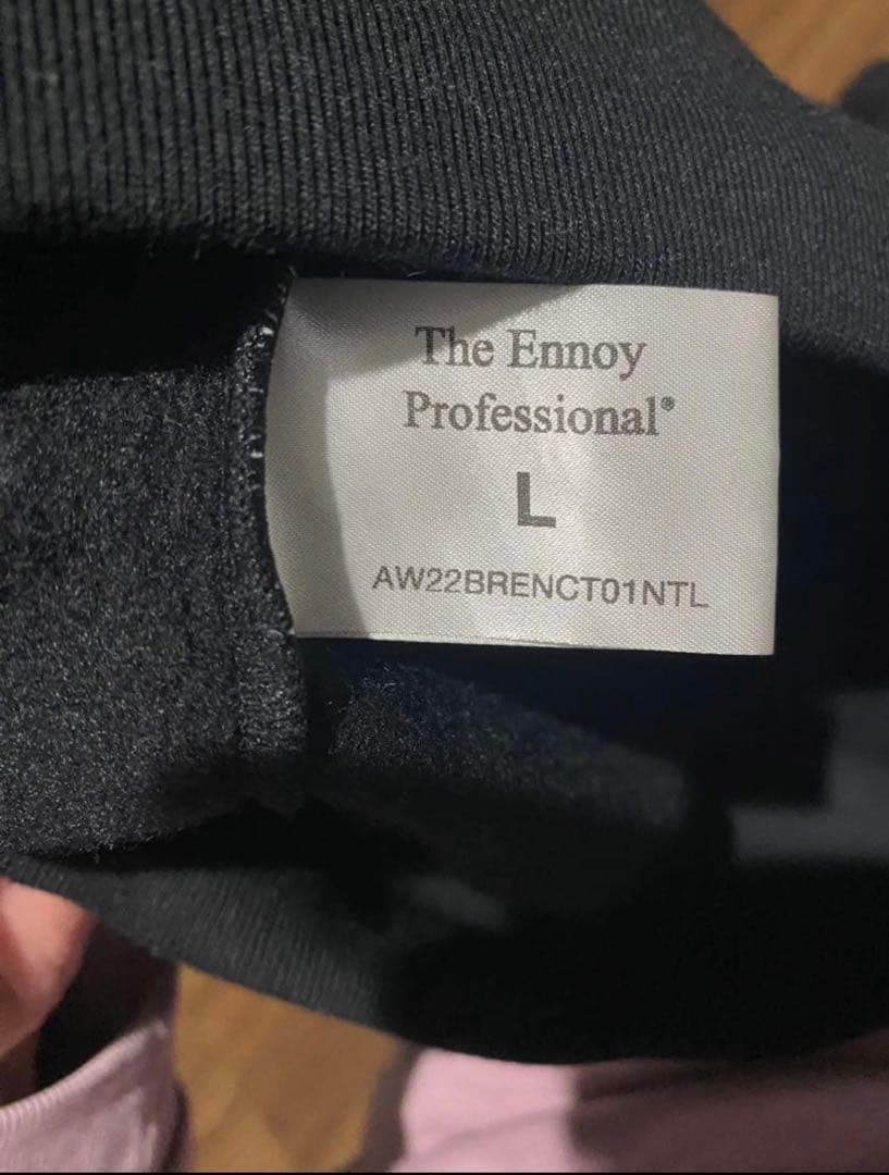 The Ennoy Professional スウェットセット ブラック