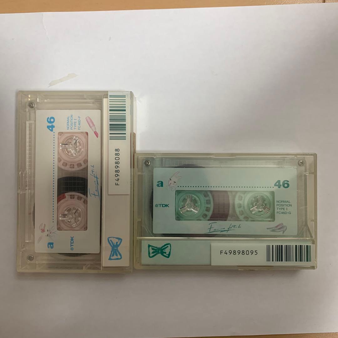 【値下げ】TDK FC46D-P・G カセットテープ2本セット
