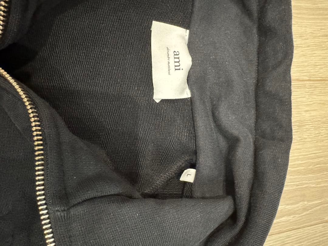 アミパリス セットアップ ハーフジップ スウェットパンツ