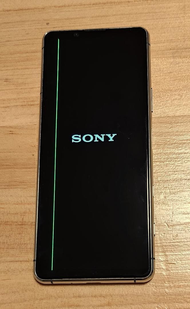 SONY Xperia 5 II 5G softbank 本体 画面縦線あり