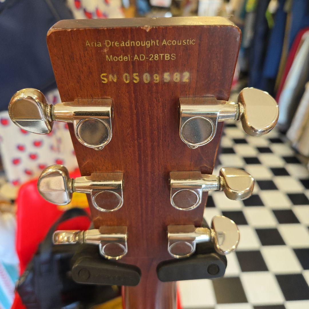 Aria Dreadnought AD-28TBS アコースティックギター
