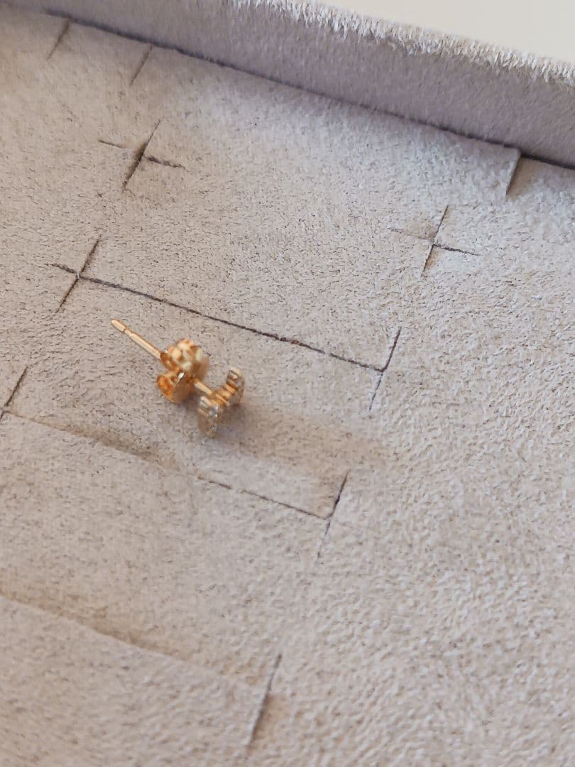 ete片耳用K18ピアス【H】