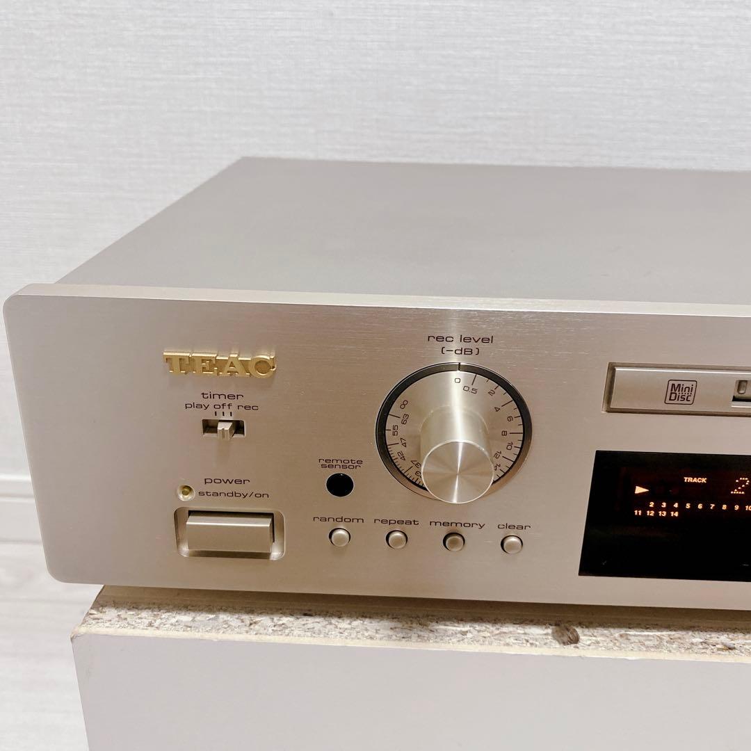 超希少 名機 TEAC MD-8 高級 ミニディスクデッキ 動作品