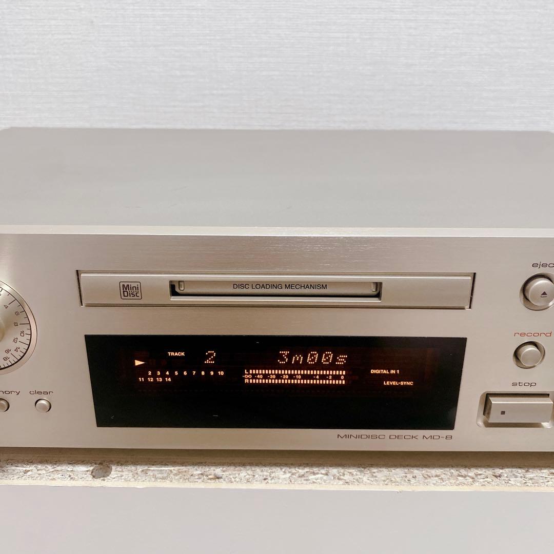 超希少 名機 TEAC MD-8 高級 ミニディスクデッキ 動作品
