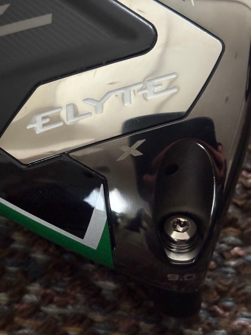 キャロウェイ エリート ELYTE X 9° ドライバー ヘッドのみ カバー付