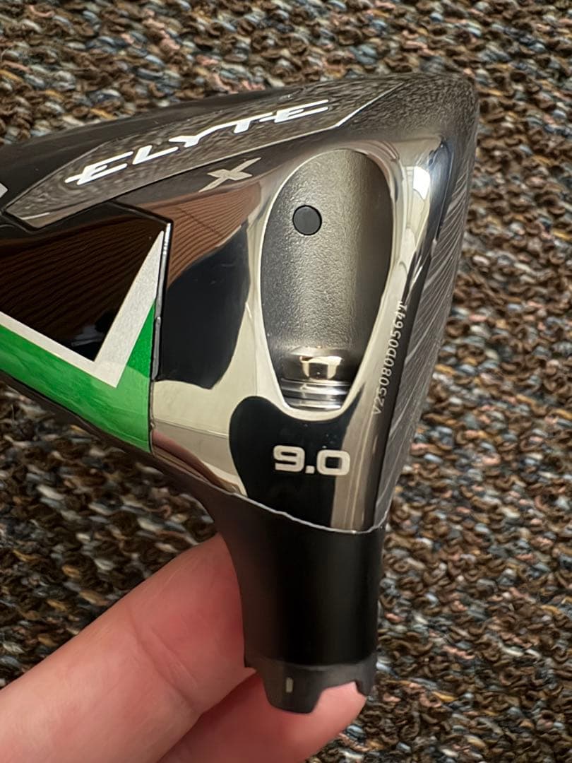 キャロウェイ エリート ELYTE X 9° ドライバー ヘッドのみ カバー付