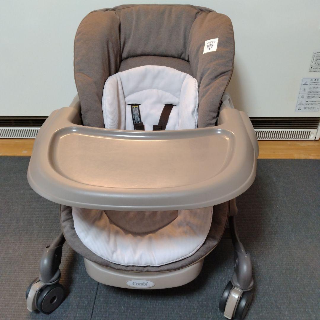 美品 コンビ ネムリラ オートスウィング Simplight 電動ハイローチェア