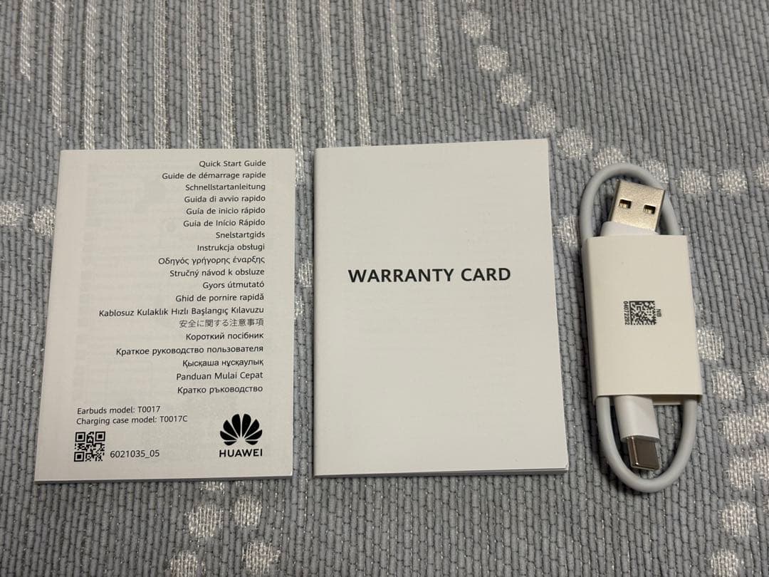 HUAWEI FreeClip Black オープンイヤーイヤフォン ケース付