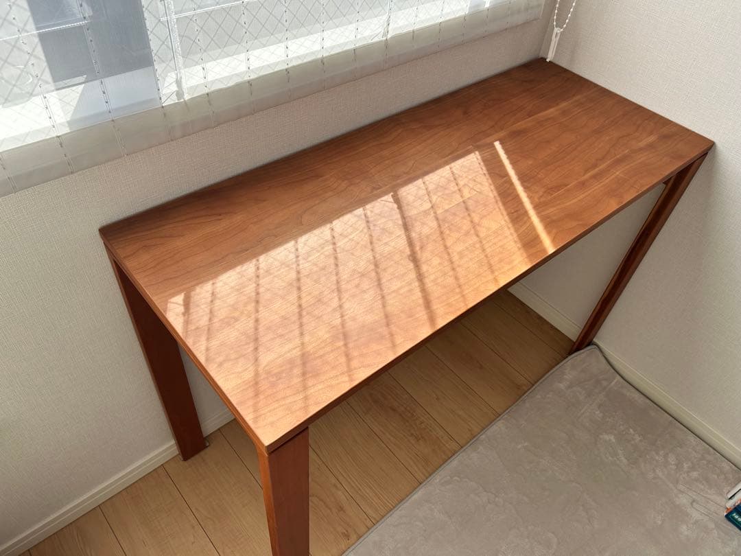 カリモク　学習机　チェリー色