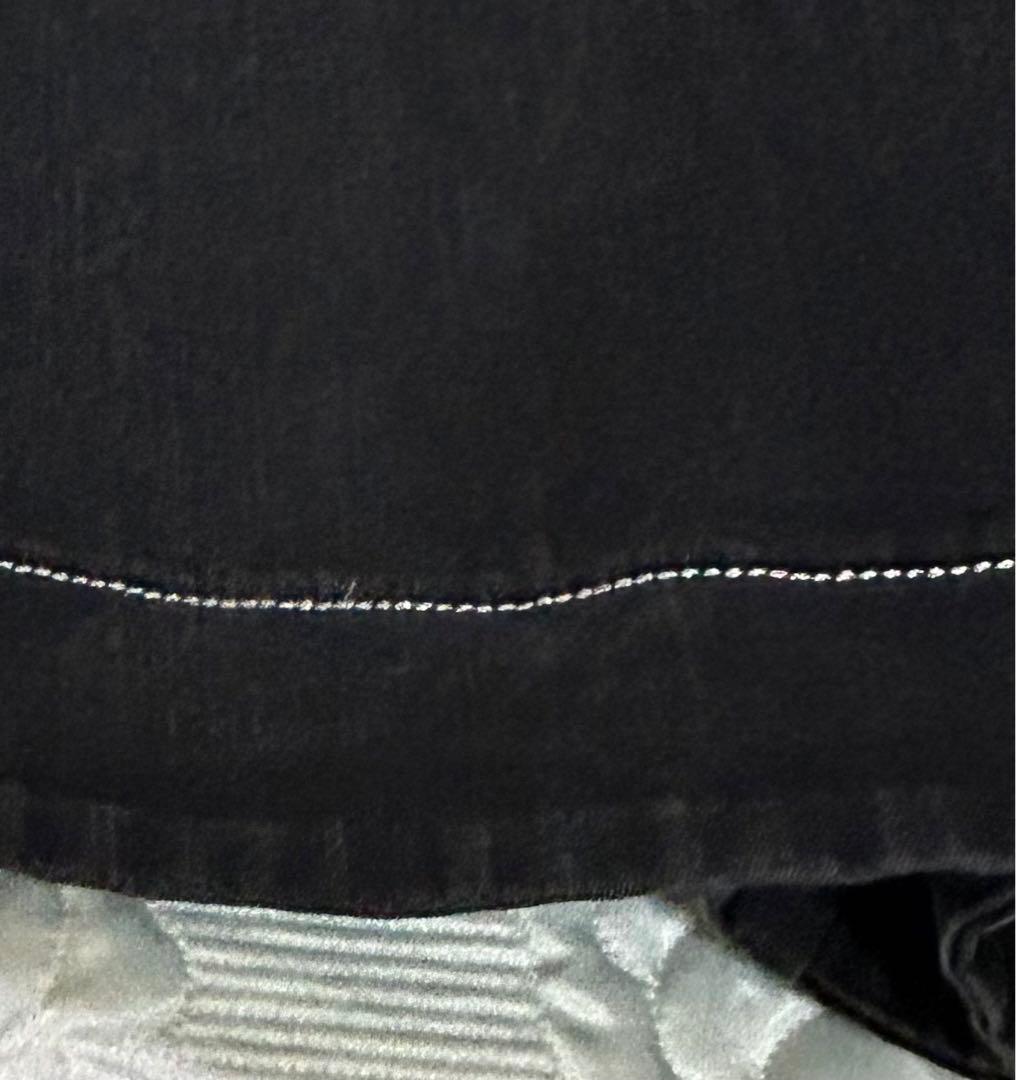 ヴィヴィアンウェストウッド　オリゾンティ　オーブロゴ&ボタン　キュロット 銀ラメ