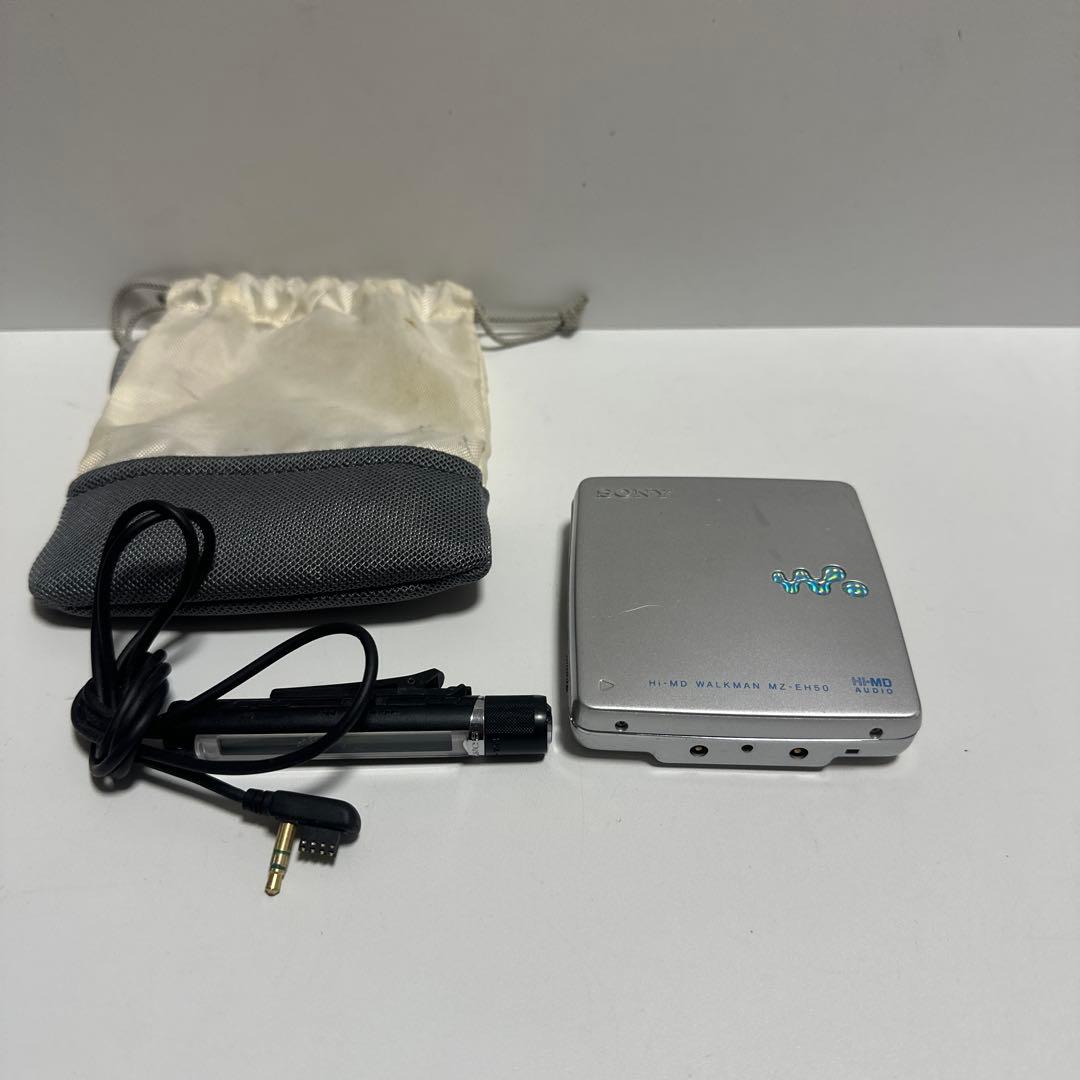 ⚫️SONY ポータブルMDプレーヤー MZ-EH50 ジャンク品　動作未確認