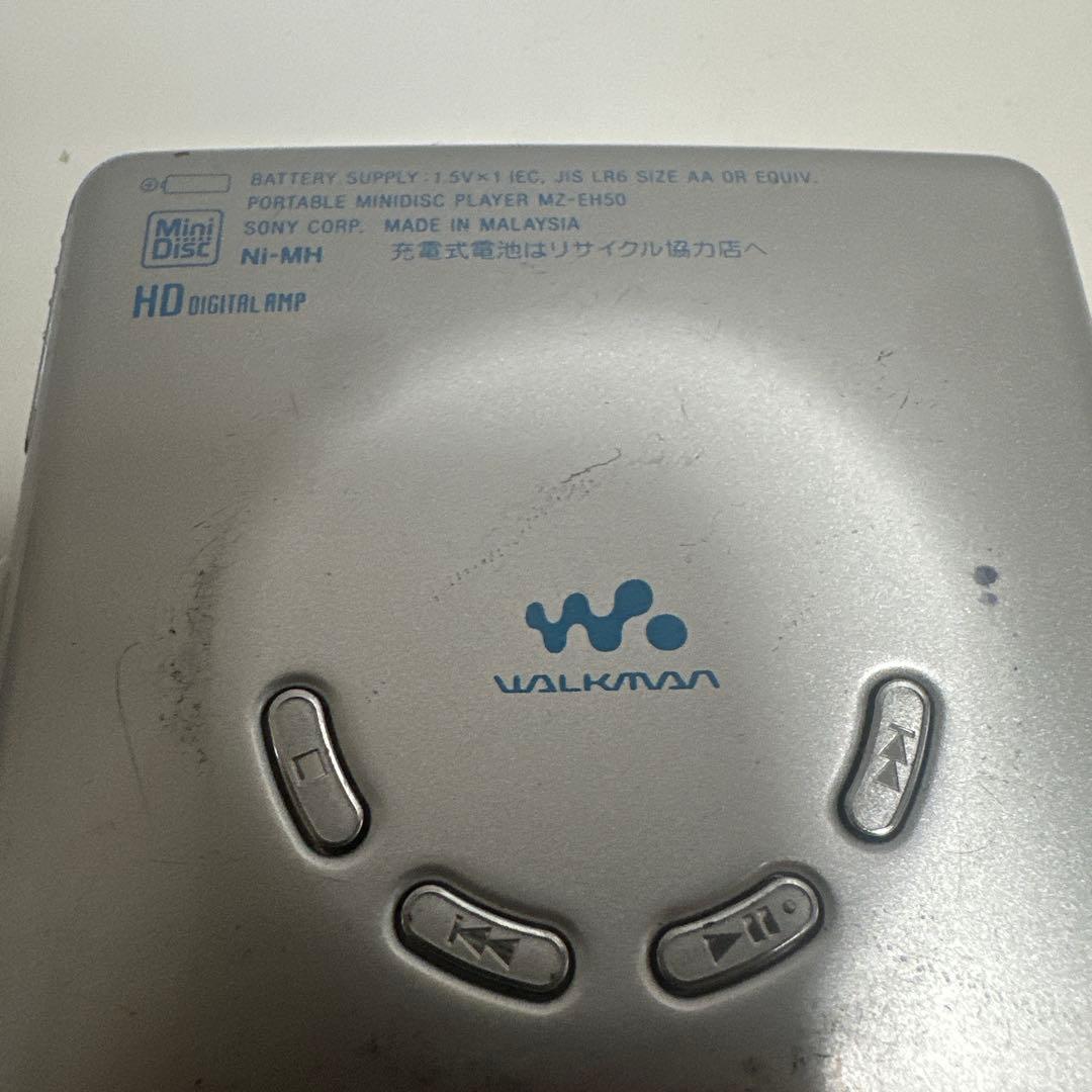 ⚫️SONY ポータブルMDプレーヤー MZ-EH50 ジャンク品　動作未確認