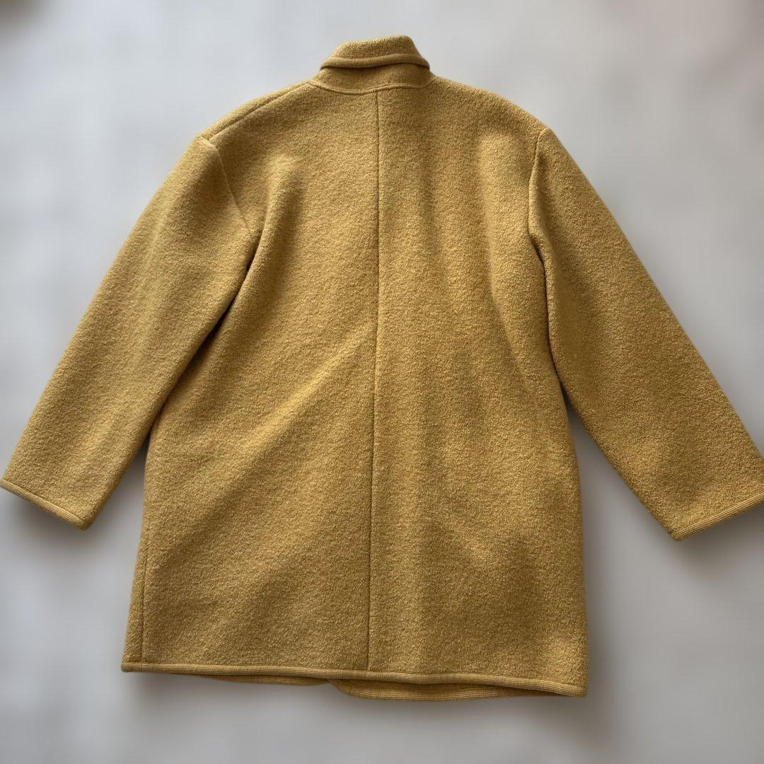 激レア【縮絨加工】パパス　ダッフルコートL　ロゴワッペン　ロゴトグル　パイピング