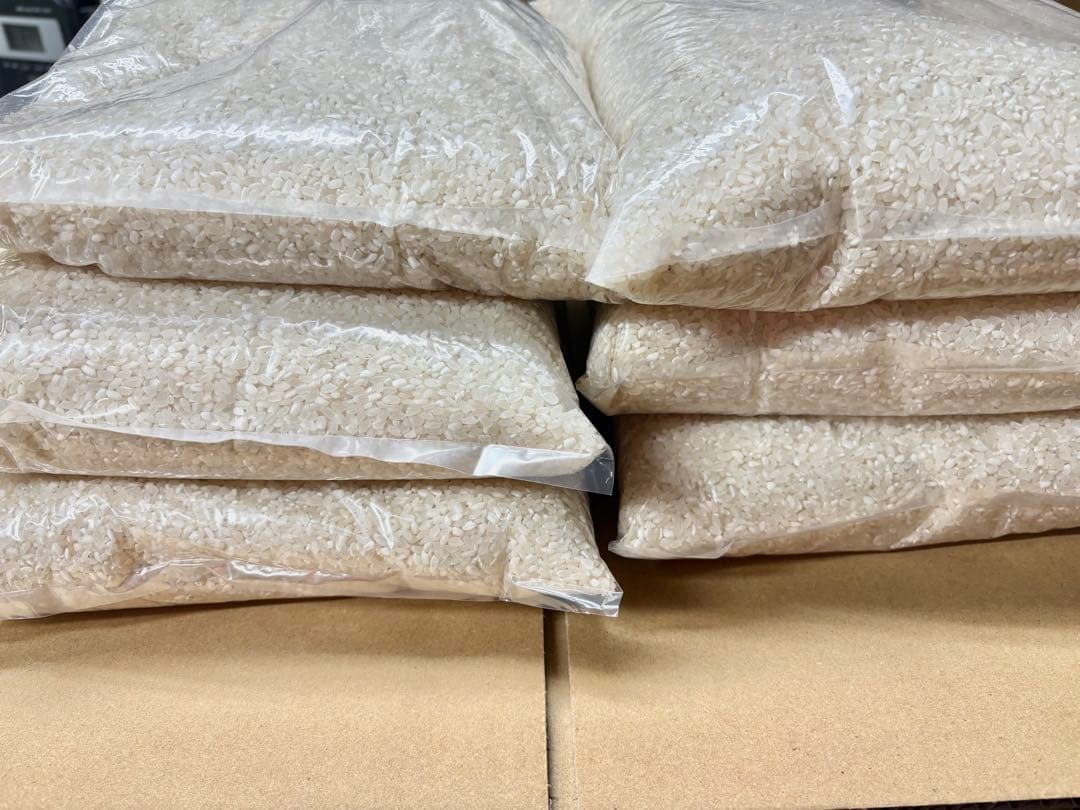 2025年度 新潟県産 中米 白米15キロ(2.5kg×6袋)