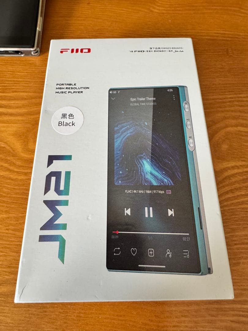 【週末セール】FiiO JM21 ポータブルハイレゾ音楽プレーヤー 黒