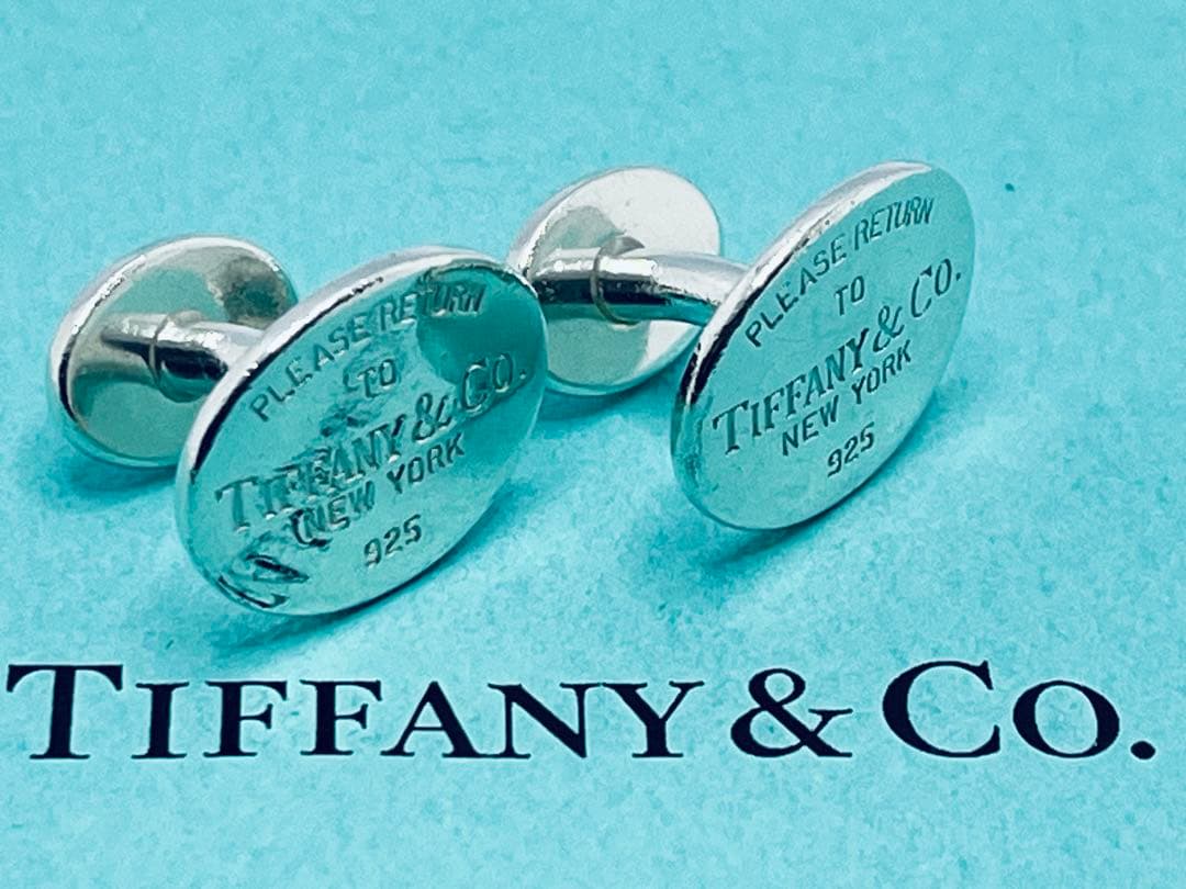 h636 ティファニー　リターントゥ　カフス　カフリンクス　シルバー　925