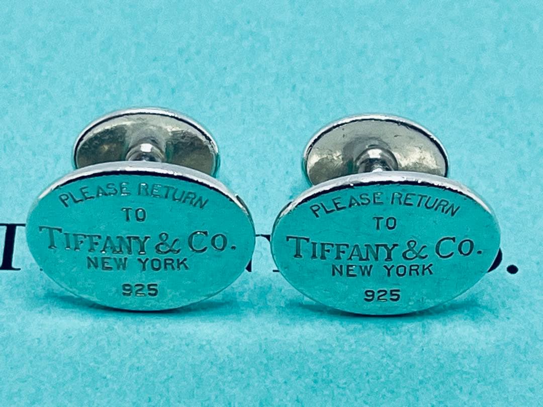 h636 ティファニー　リターントゥ　カフス　カフリンクス　シルバー　925