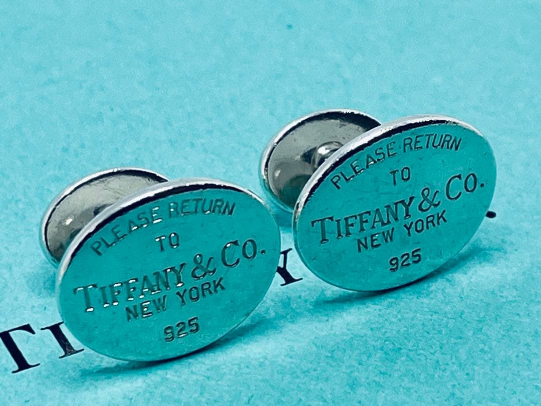 h636 ティファニー　リターントゥ　カフス　カフリンクス　シルバー　925