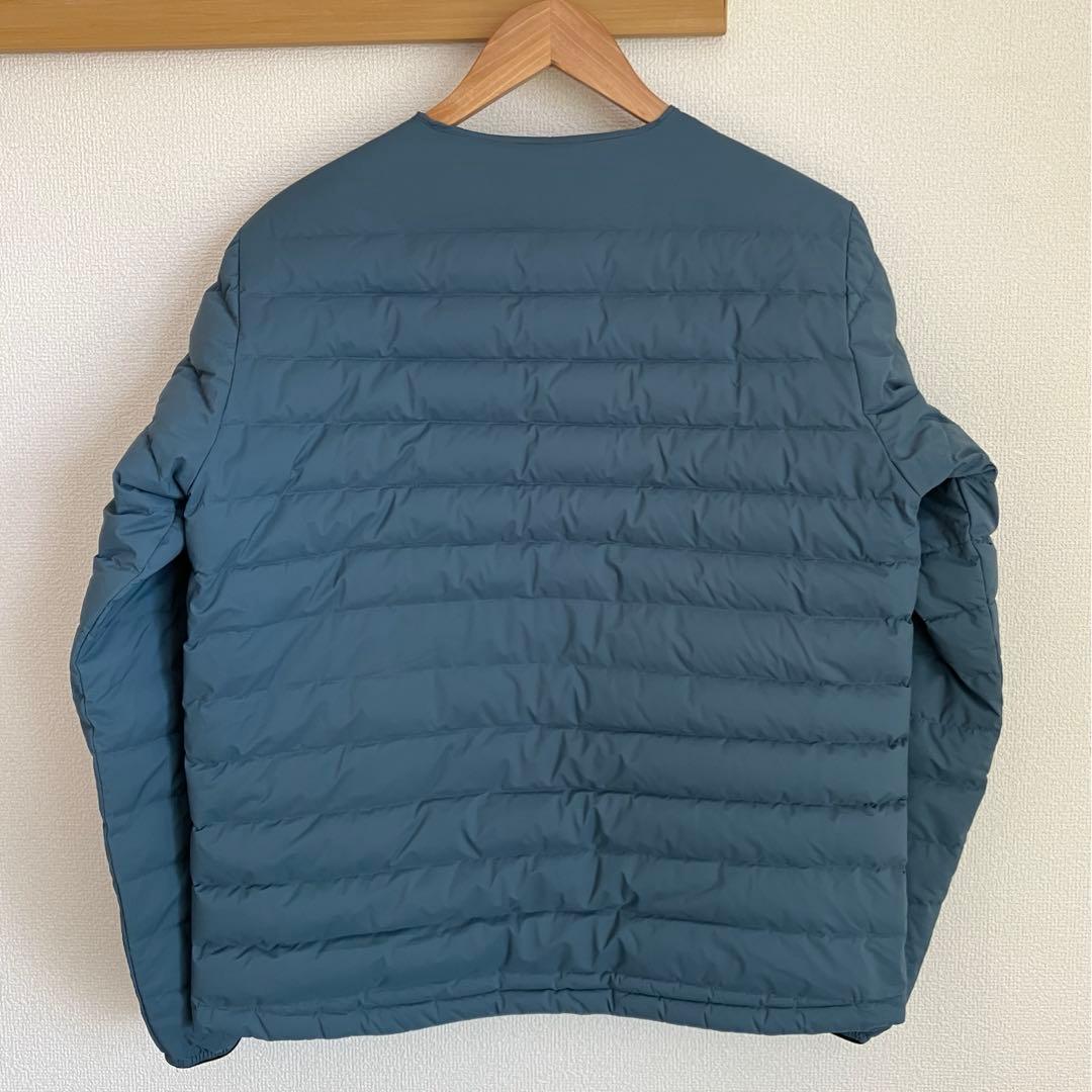 タキート　極美品　ナンガホワイトレーベル　ダウンカーディガンインナーダウン