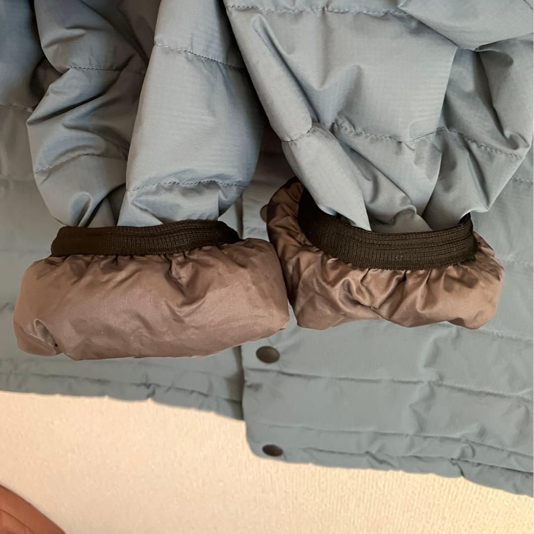 タキート　極美品　ナンガホワイトレーベル　ダウンカーディガンインナーダウン