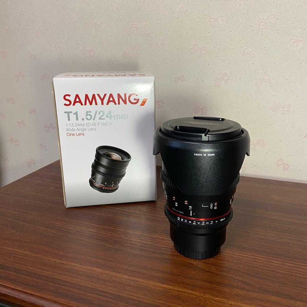 SAMYANGシネレンズ24mm T1.5 MFT