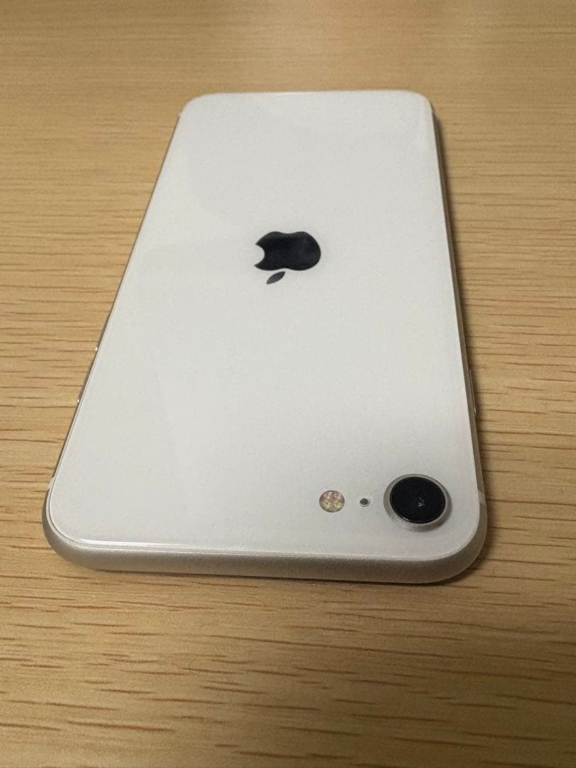 iPhone SE2 128GB simフリー バッテリー80% ホワイト