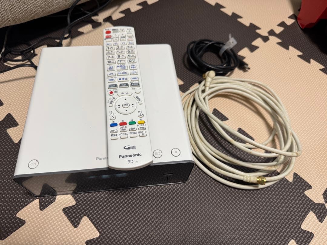 [美品] Panasonic DMR-4S202 ブルーレイ 2TB リモ付