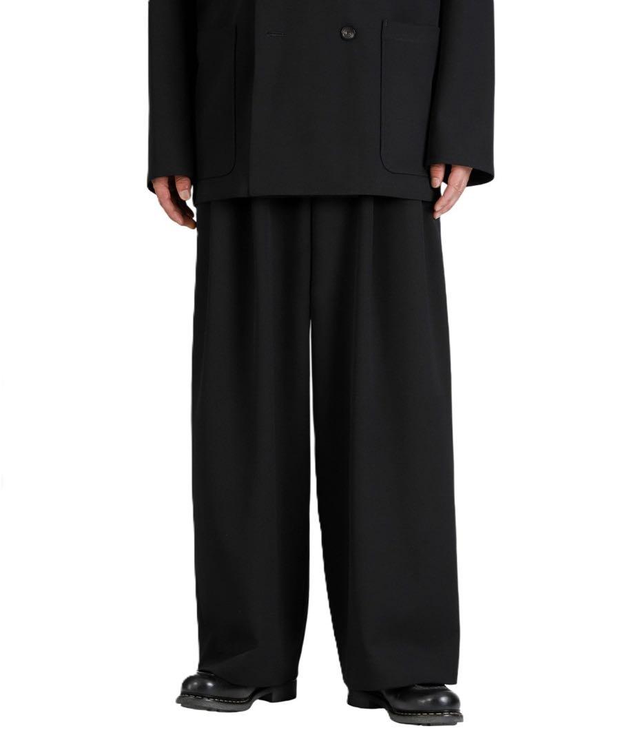 marka ワイドウールスラックス サイズ1