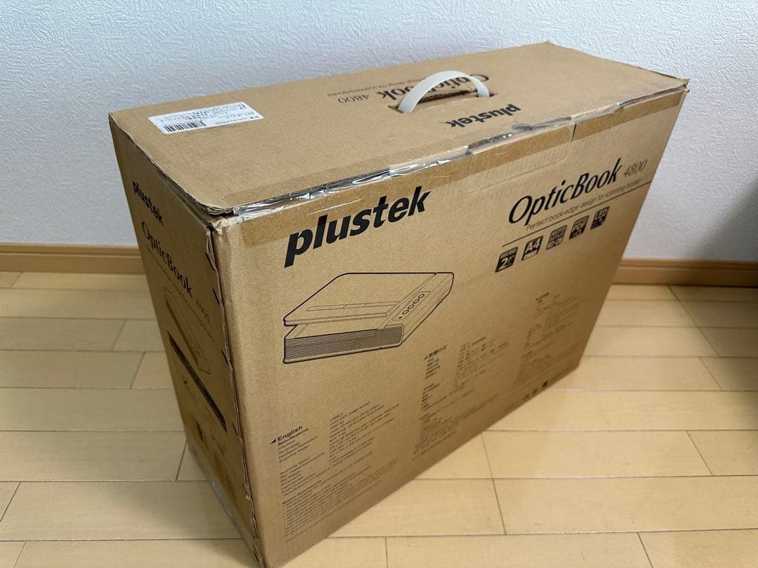 plustek OpticBook 4800【新品•未使用】