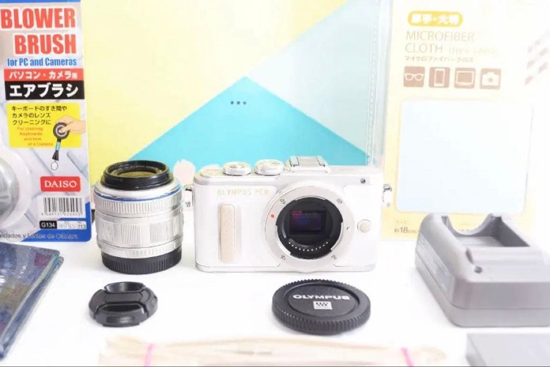 ❤️人気ホワイト❤️Wi-Fi &自撮り❤️OLYMPUS E-PL8