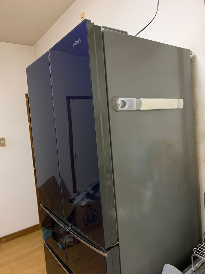 大容量6ドア 400L AQUA 冷凍冷蔵庫　7月中旬まで❣️