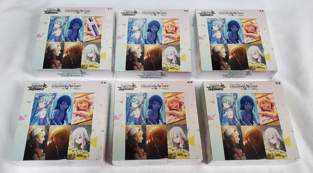 ヴァイスシュヴァルツ プロジェクトセカイ vol.2 6BOX 新品未開封