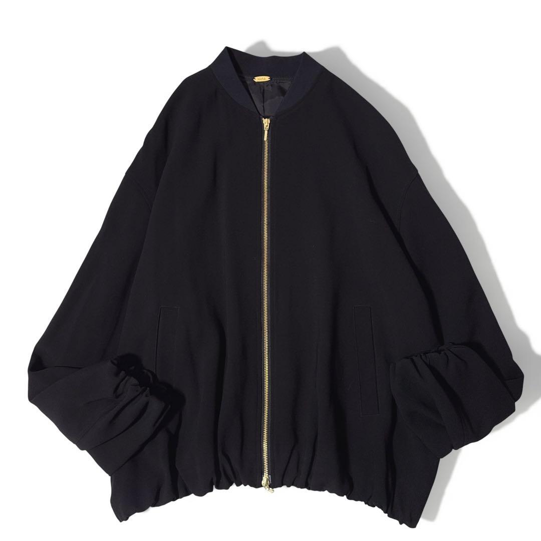 極美品✨️24AW　ドゥーズィエムクラス　Light ダブルクロス ブルゾン　黒