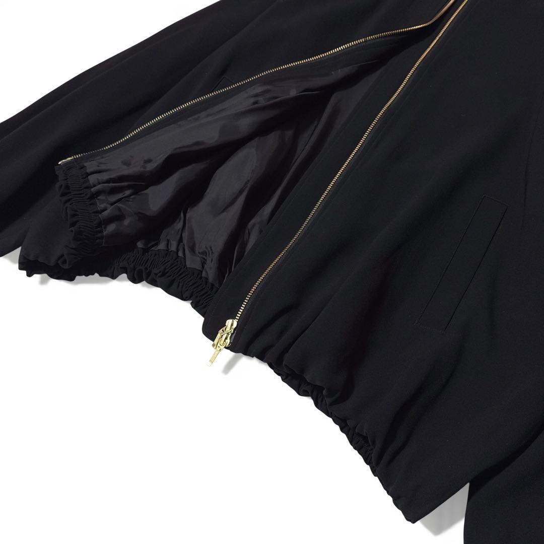 極美品✨️24AW　ドゥーズィエムクラス　Light ダブルクロス ブルゾン　黒