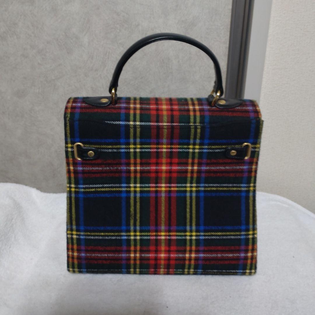 PUNK CHIC by MOSCHINO チェック柄ハンドバッグ