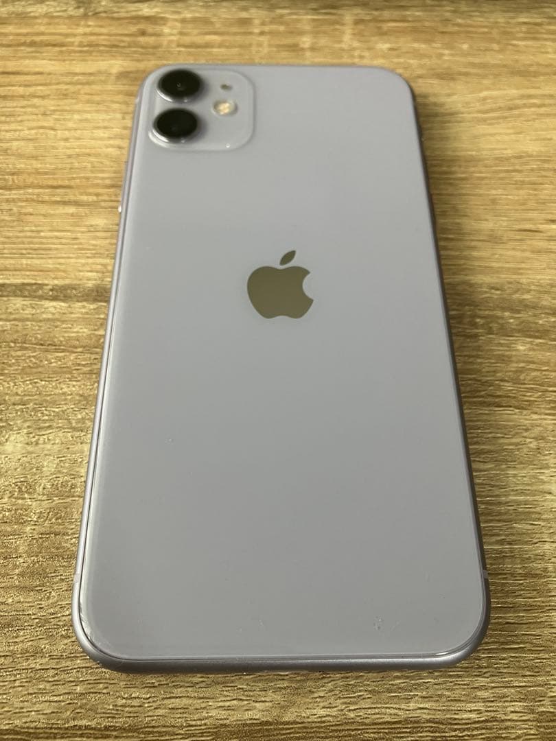 【美品】iPhone11 128GB パープル 初期化済み